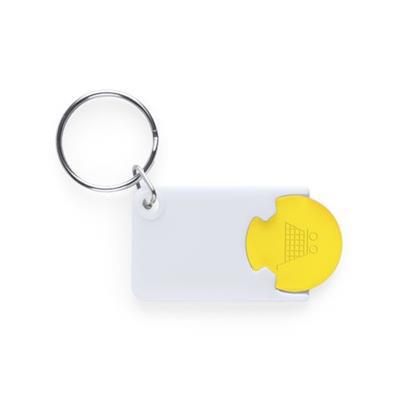Porte-clés monnaie bicolore en plastique Zagba