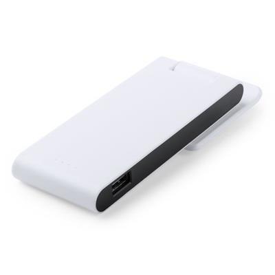 Power Bank en métal plate design moderne Kolians