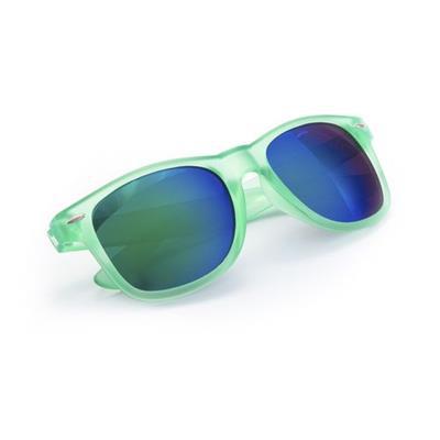 Lunettes de soleil en plastique translucide Mirage