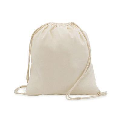 Sac à dos à cordons de serrage en coton Curtys