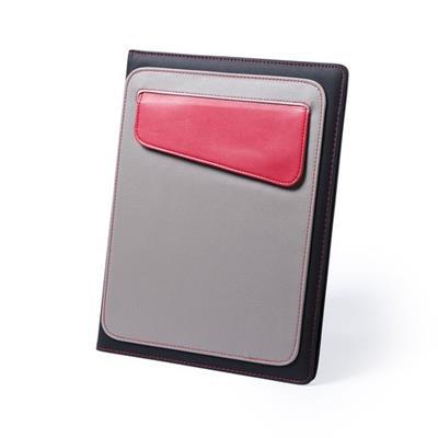 Porte-documents étui tablet en simili cuir Corail