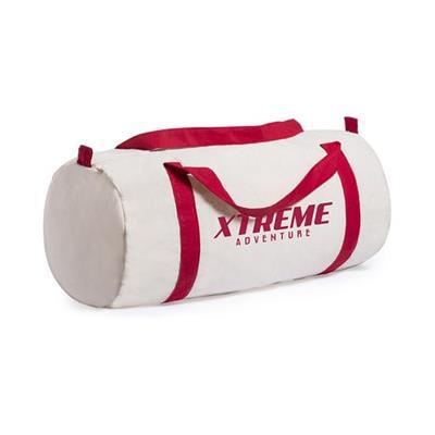 Sac de sport avec fermeture zippée en coton Simaro