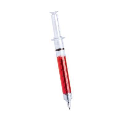 Stylo au design de seringue en plastique Fedic