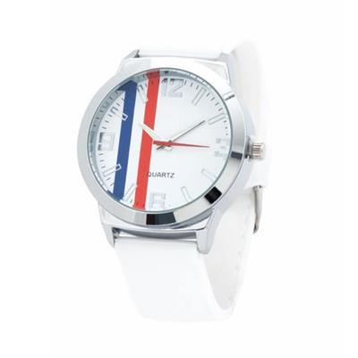 Montre bracelet drapeau en silicone Enquis