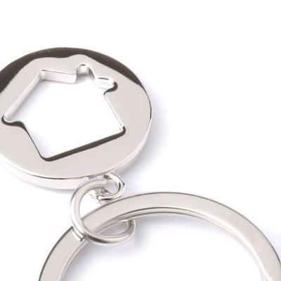Porte-clés monnaie en métal Halm