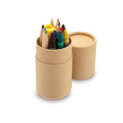 Set coloriage original en carton recyclé Pixie