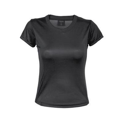 T-Shirt femme en matière polyester Tecnic