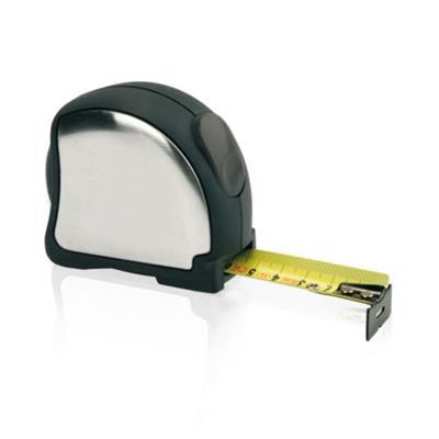 Mètre acier inoxydable de 5m/25mm Difa