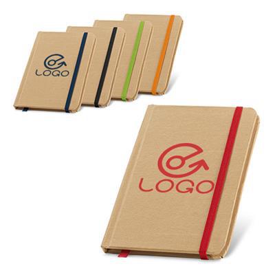 Carnet de note A6 papier recyclé Gustave