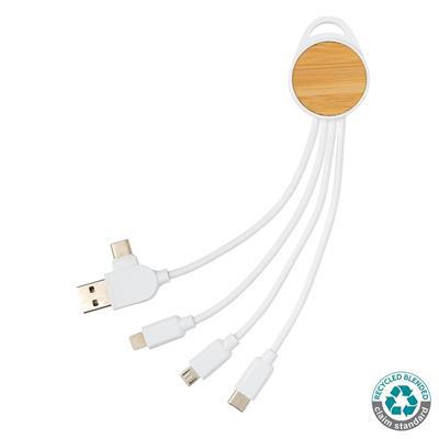 Câble ontario 6-en-1 rond en plastique Crabel