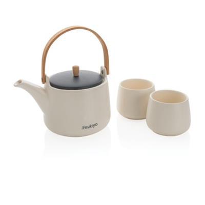 Théière 800ml avec tasses Ukiyo Raven