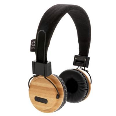 Casque audio sans fil en bambou Mayfes