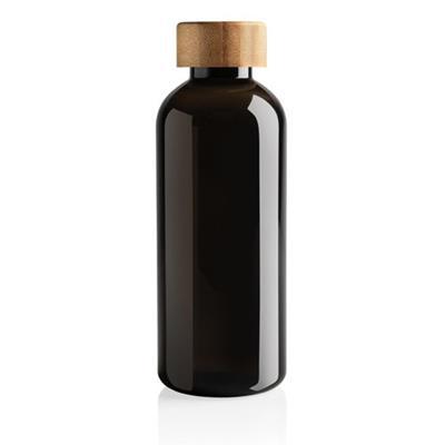 Bouteille en RPET GRS avec couvercle en bambou Gal