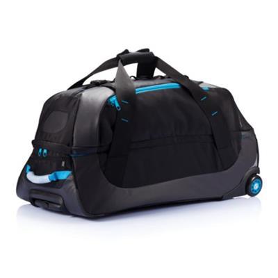 Grand trolley bicolore en polyester Advenus