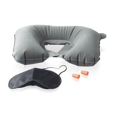 Set confort pour voyageur en polyester/PVC Niveos