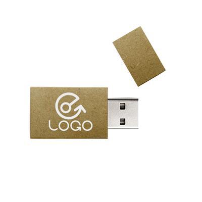 Clé USB en fibre de blé Brique
