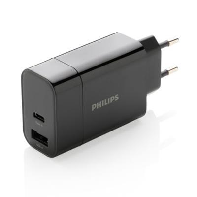 Chargeur mural avec USB de 30W en ABS Kizaro