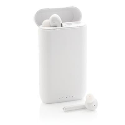 Ecouteurs avec power-bank 5000 mAh Libursy