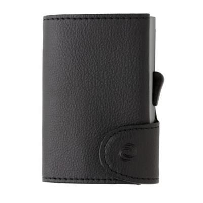 Porte-cartes multifonction en aluminium/PU Lukore