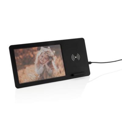 Cadre photo avec chargeur sans fil de 5W Jezas