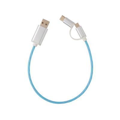 Câble lumineux 3 en 1 en aluminium Modow
