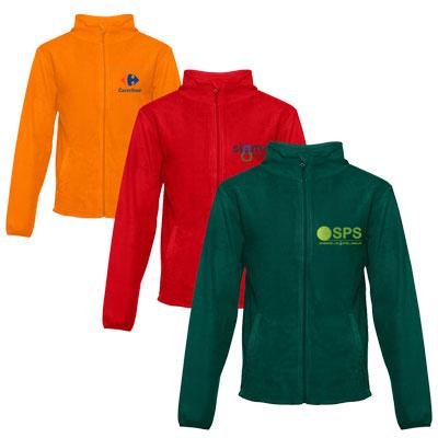 Veste polaire homme femme fermeture zippée Polata
