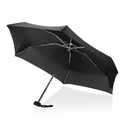 Miniparapluie 23” pliable en tissu pongé Vumi