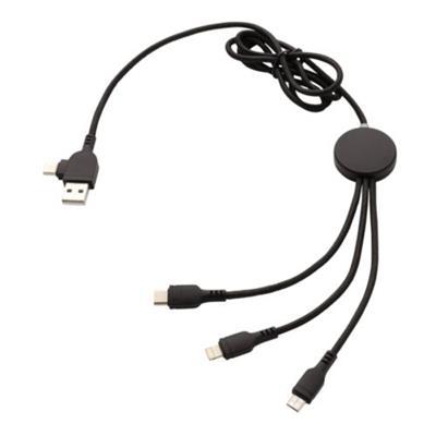 Câble robuste 6 en 1 lumineux en ABS Walye