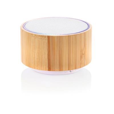 Haut-parleur en bambou de 3W avec batterie Perys