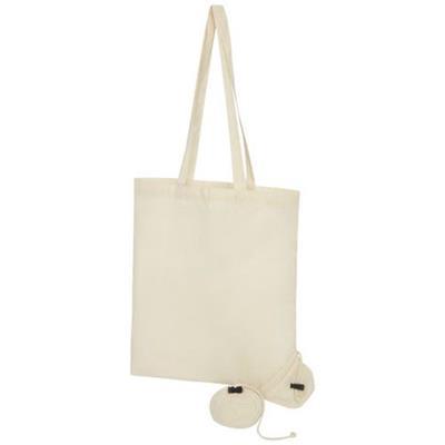 Sac shopping pliable en coton de 100 g/m² Pathna