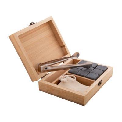 Set pour glaçons en bambou réutilisables Bourgon