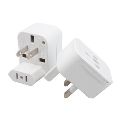 Adaptateur de voyage en plastique Around