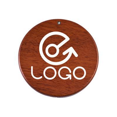 Chargeur sans fil en bois rond Madera