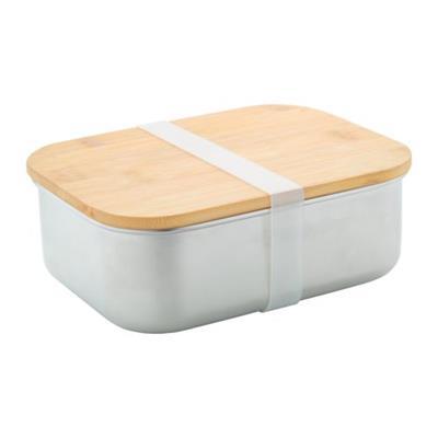 Lunch box en acier inoxydable/bambou Ferrus