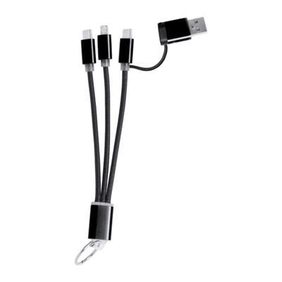 Porte-clés avec câble multi-chargeur Fraclyes