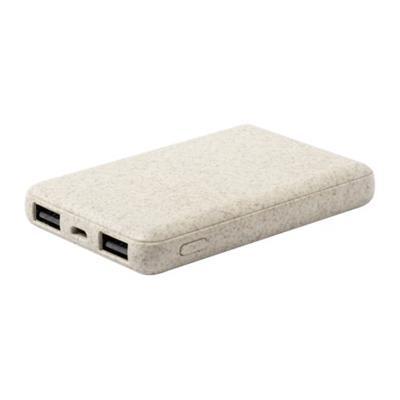 Power-bank écologique de 5 000 mAh Zarny