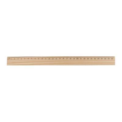 Règle en bois de pin de 30 cm Byrea