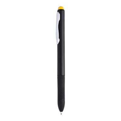 Stylo à bille avec stylet en caoutchouc/ABS Motus