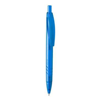 Stylo bille en plastique RPET transparent Andiro