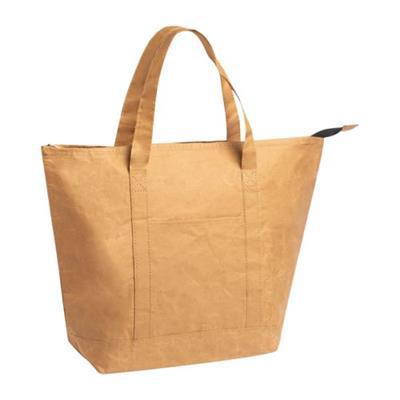 Sac isotherme zippé en papier écologique Saban