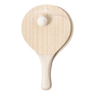 Tennis de plage avec 2 raquettes écologique Saike