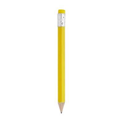 Mini crayon à papier en bois avec gomme Minier