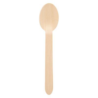 Cuillère écologique jetables en bois Kazou