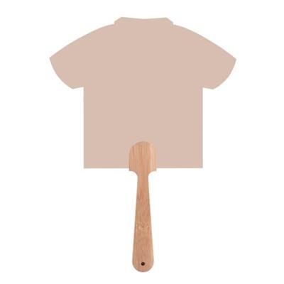 Éventail t-shirt avec poignée en bambou Bomba
