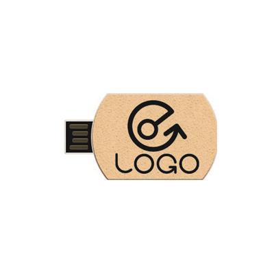 Clé USB écologique en fibre de paille Skaroun