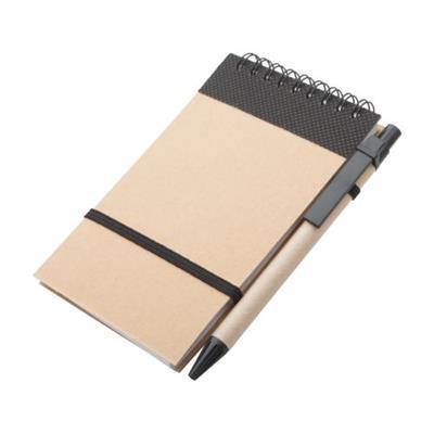 Carnet de notes A6 en carton recyclé Ecocar