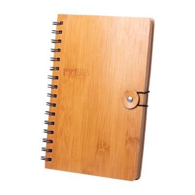 Carnet A5 à spirales en bambou robuste Palmer