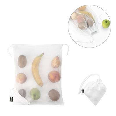Sac pliable en boule en rPET transparent Bolza