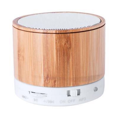Enceinte bluetooth en bambou Kaltum