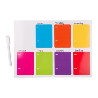 Magnet de frigo multicolore avec chiffon Nieto